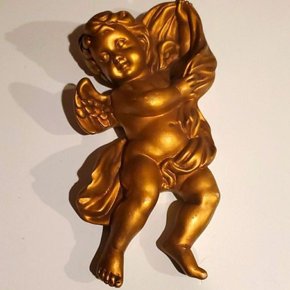 8x5 Other - 1970s Home Interiors Cherub Angel